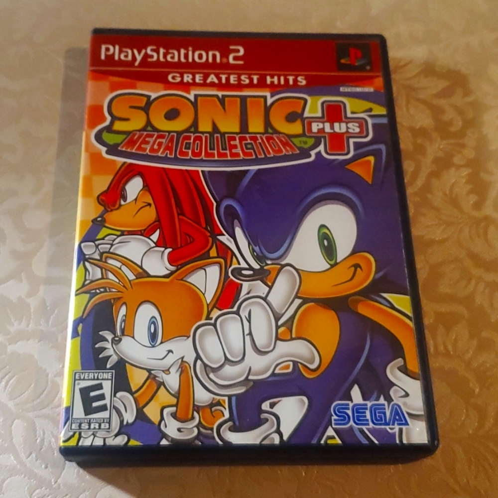 Sonic Plus Mega Collection PS2 Video Game